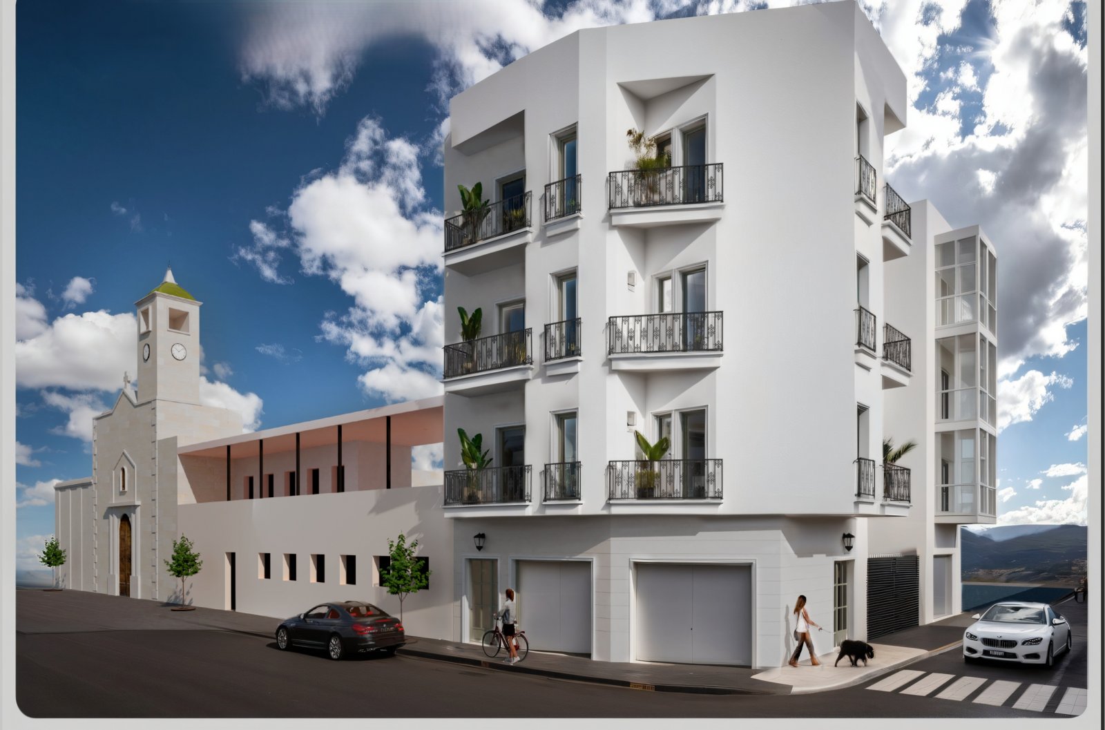 Moderne Wohnung mit Terrasse und gemeinschaftlichem Solarium, ruhige Wohngegend, Bigastro
