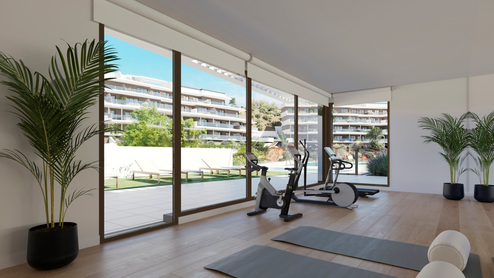 Luxuriöse Apartments mit Meerblick, 500 m vom Strand entfernt, Rincón de la Victoria