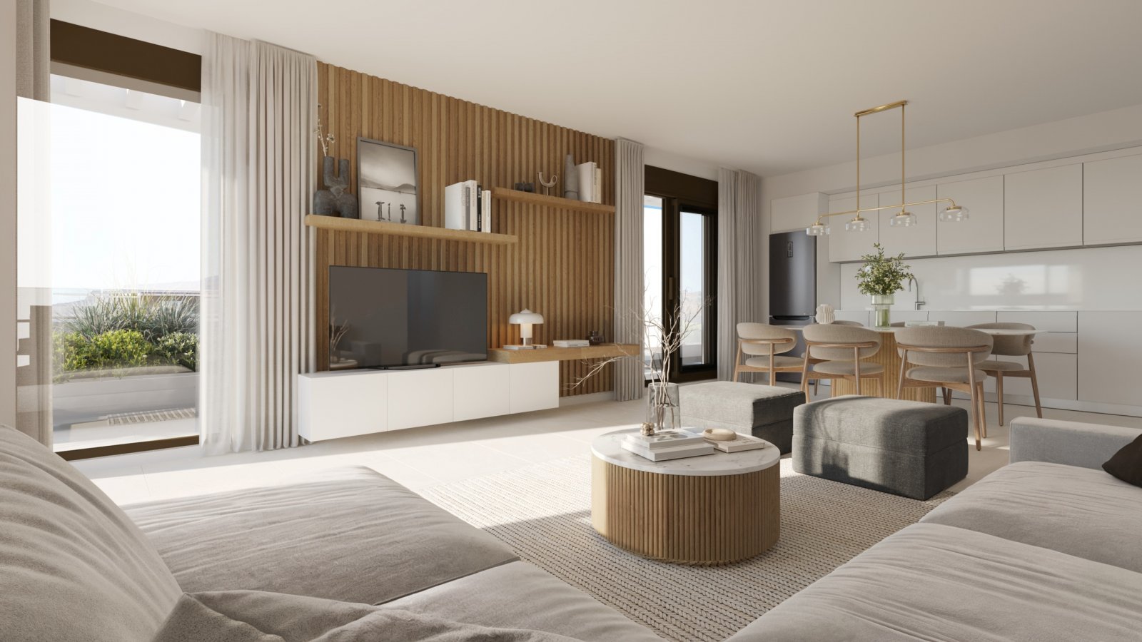 Luxuriöse Apartments mit Meerblick, 500 m vom Strand entfernt, Rincón de la Victoria