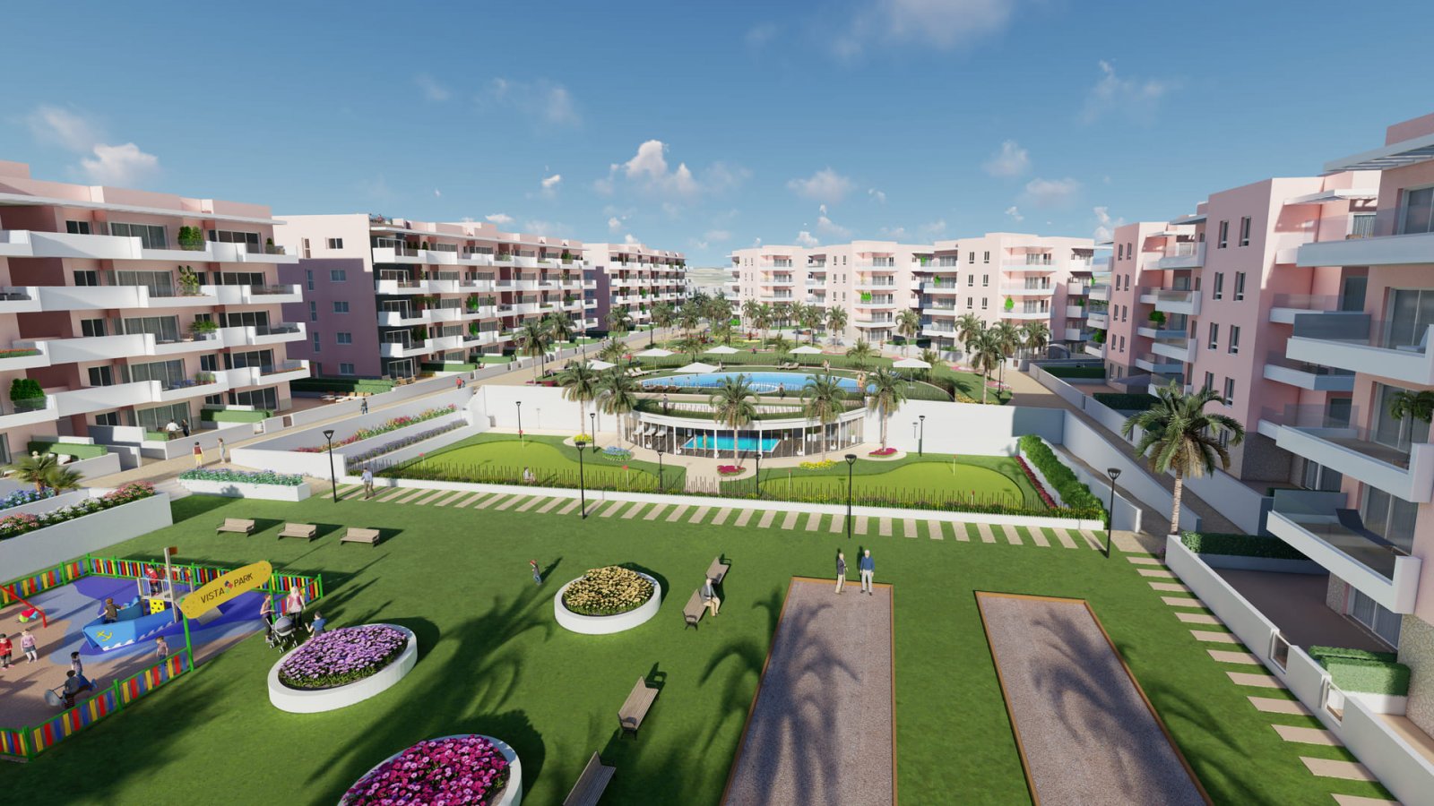 Moderne Apartments, 3 km vom Meer entfernt und mit Gemeinschaftspool, Guardamar del Segura