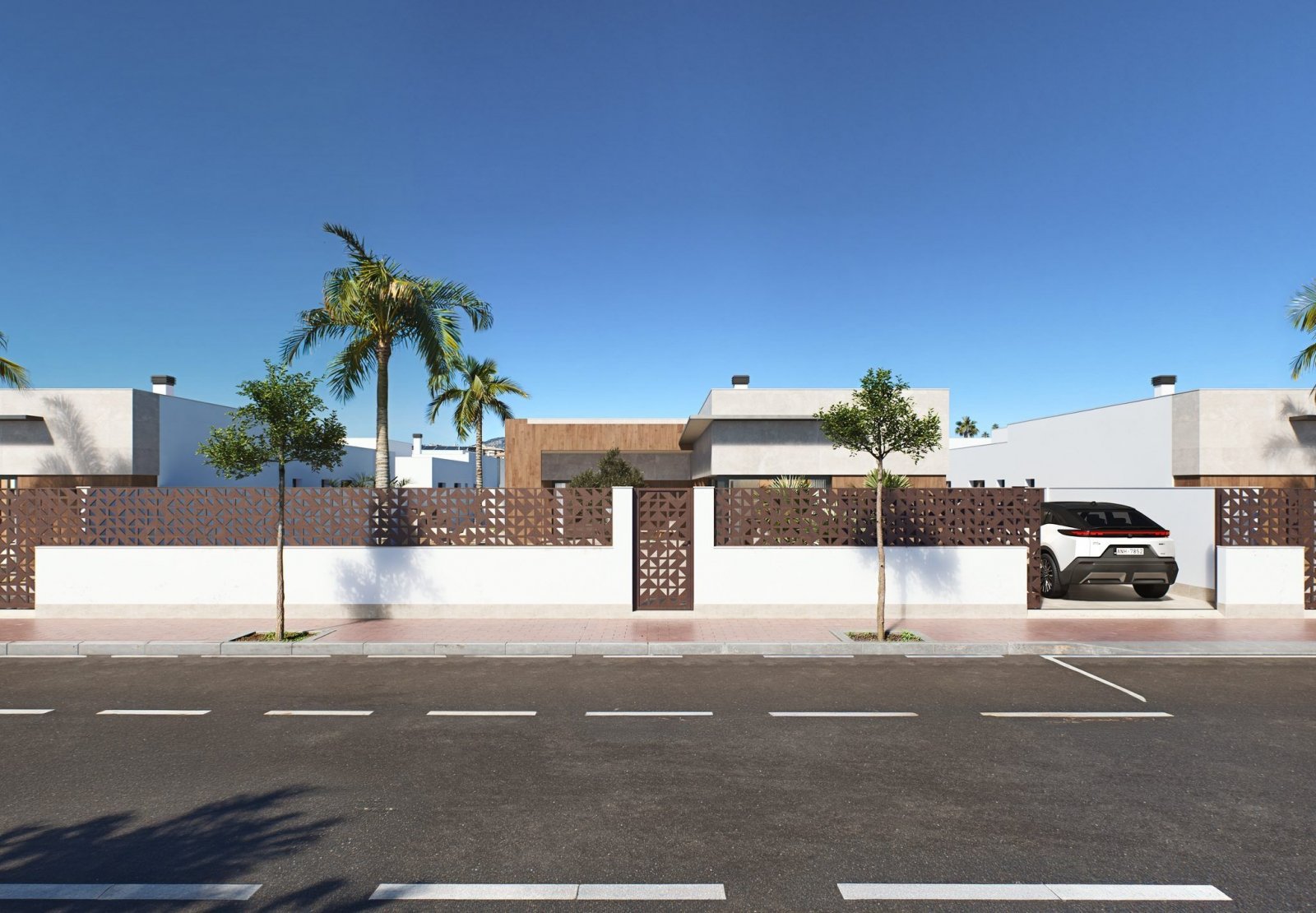 Exklusive Einfamilienhäuser, privater Pool und Garten, in der Nähe des Flughafens, Murcia
