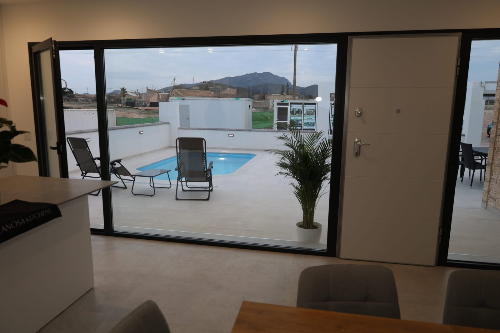 Modern family homes with private garden and pool, quiet area, Fuente Álamo