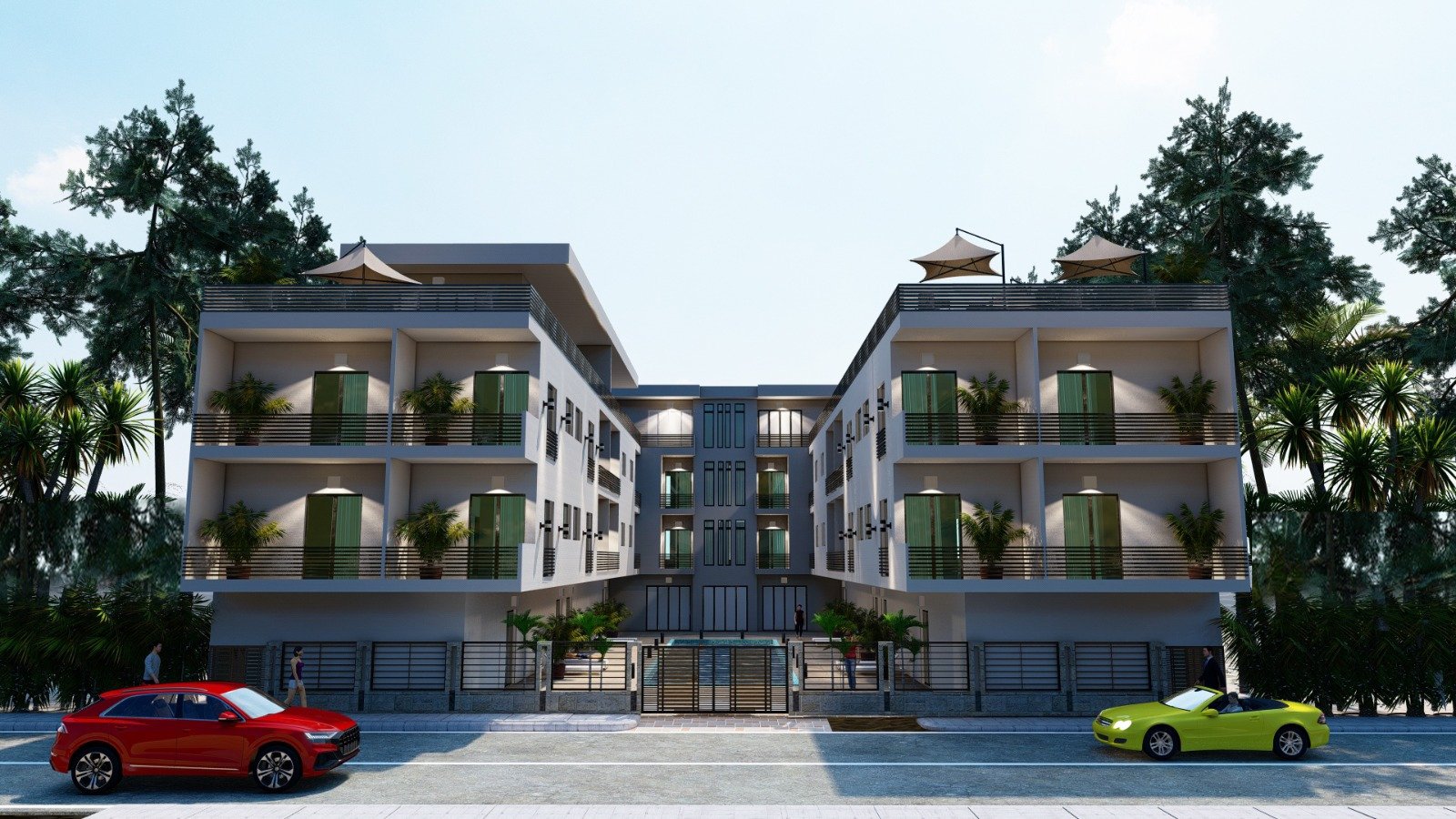 two-bedroom with pool view - installment option, Athena Resort, Hurghada