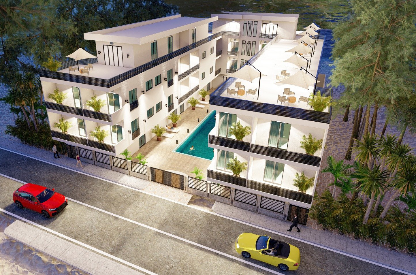 two-bedroom with pool view - installment option, Athena Resort, Hurghada
