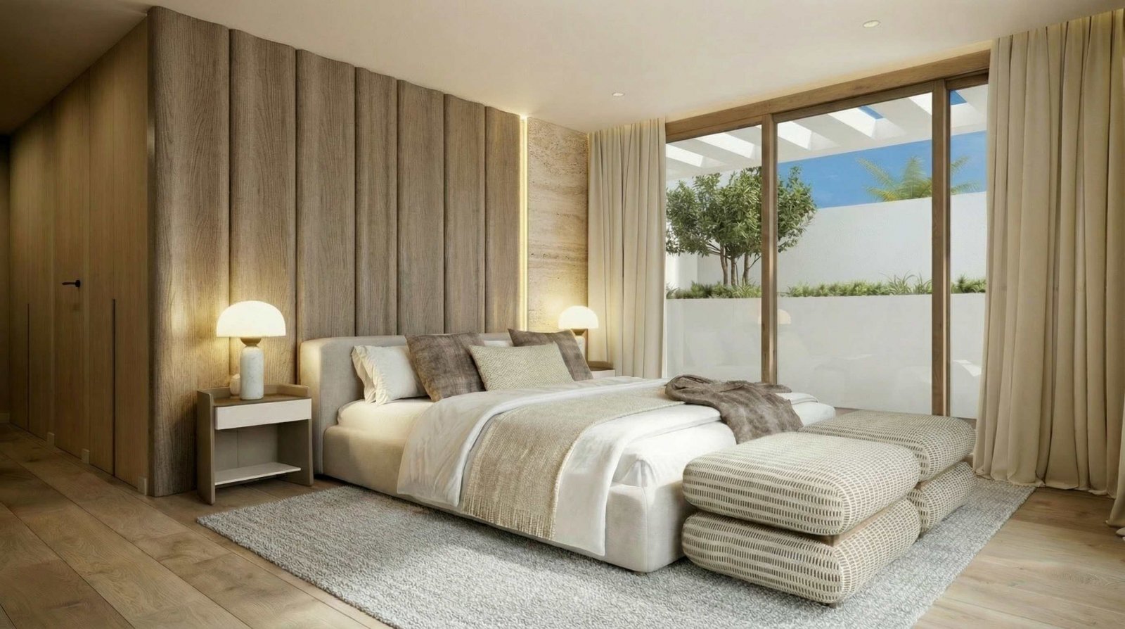 Luxusvilla, 2 km vom Strand entfernt mit Meerblick, Marbella