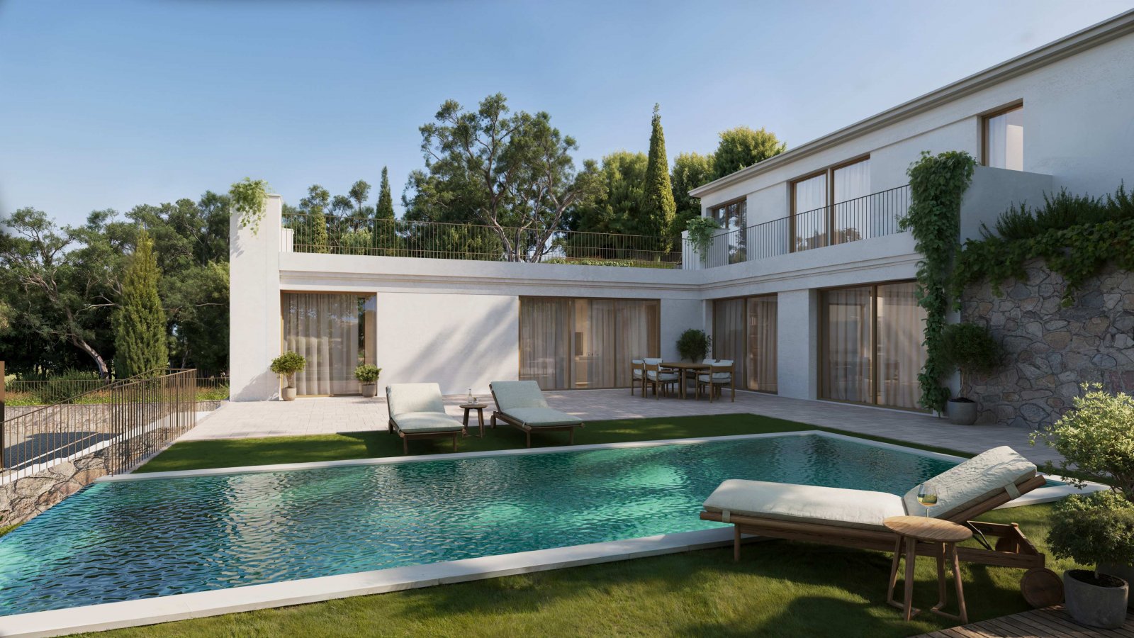 Luxusvilla, 2 km vom Strand entfernt mit Meerblick, Marbella