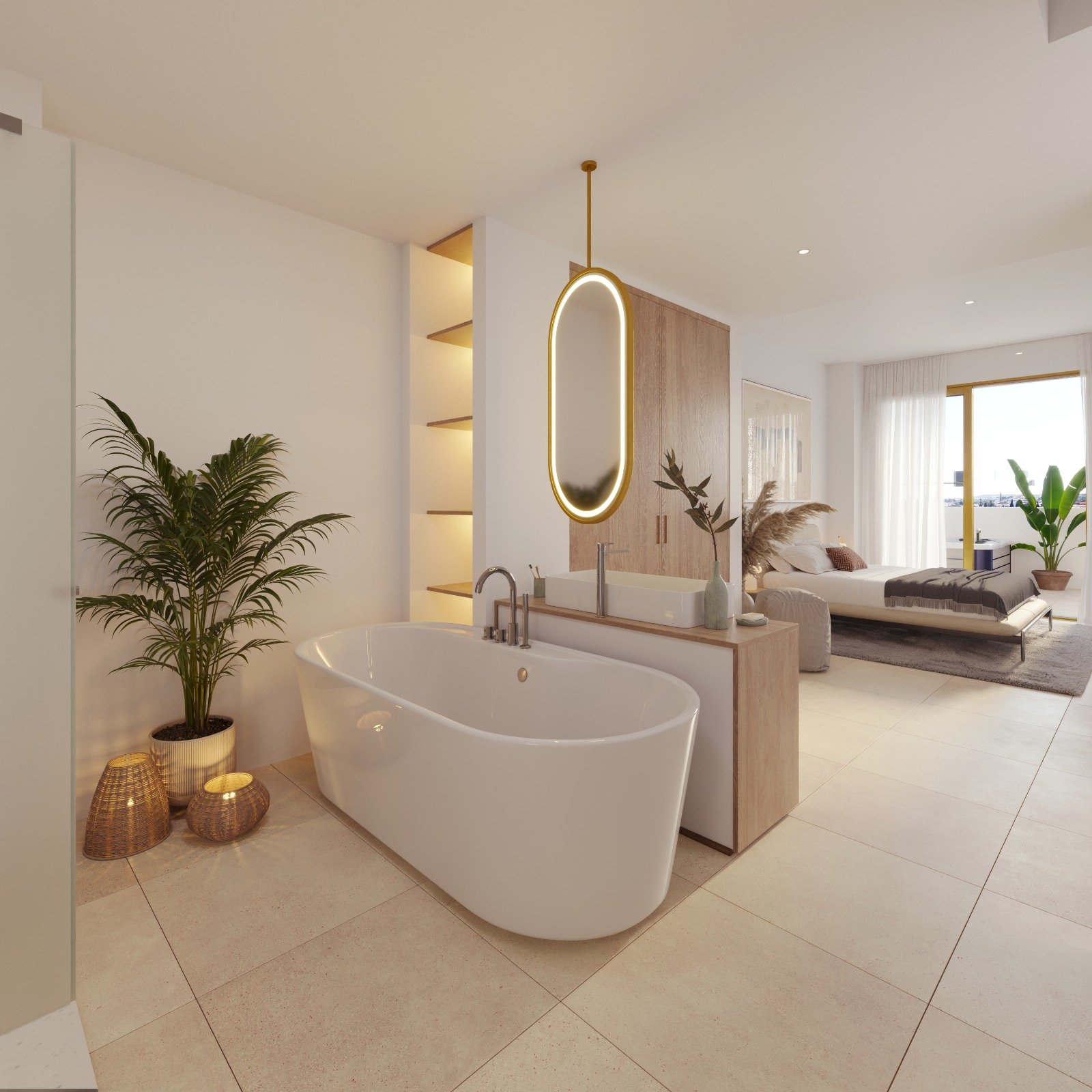 Modern apartments, 2 km from the sea, swimming pool and gym, Fuengirola