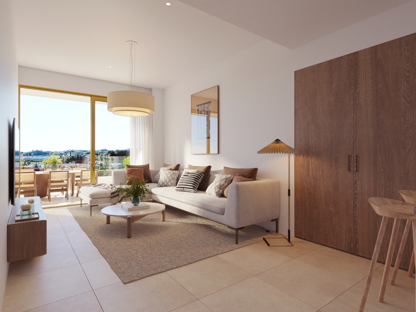 Modern apartments, 2 km from the sea, swimming pool and gym, Fuengirola