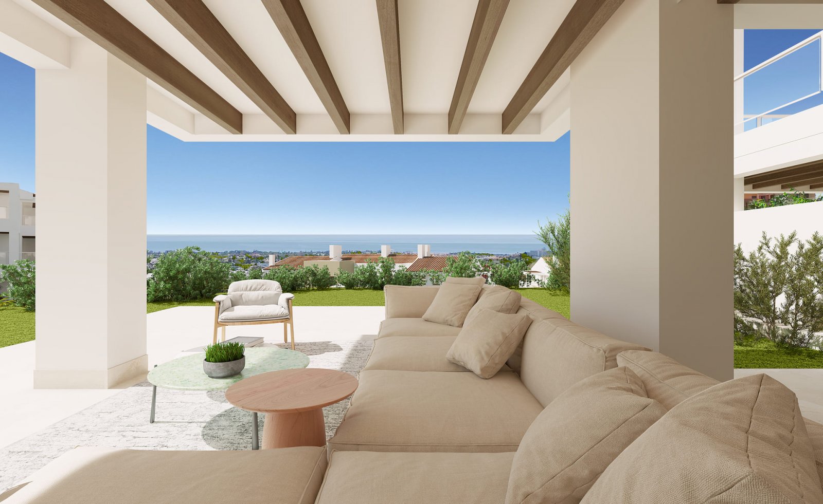 Luxusapartments mit Meerblick, 5 km vom Strand entfernt, Benahavís