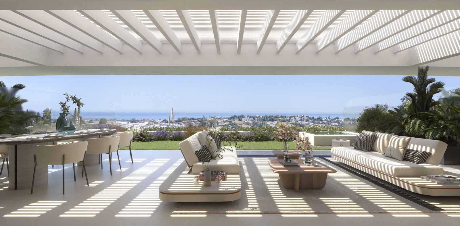 Exclusive apartments, sea views and private terraces, Marbella