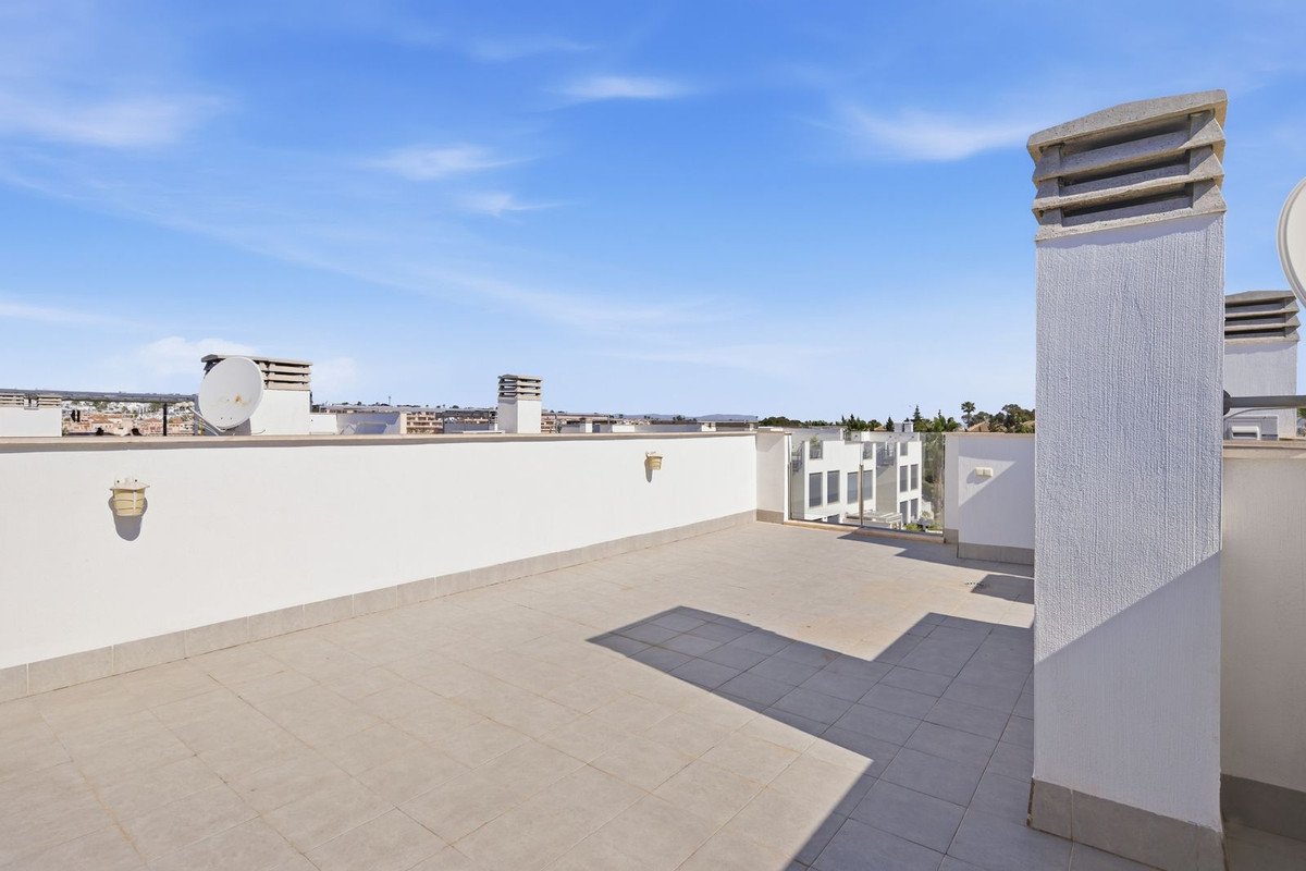 Luxury villa with roof terrace and sea view, Punta Prima