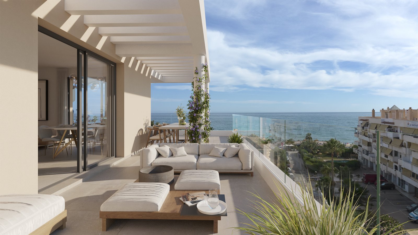 Exclusive apartments, 100 m from the beach and with sea views, Torre de Benagalbón