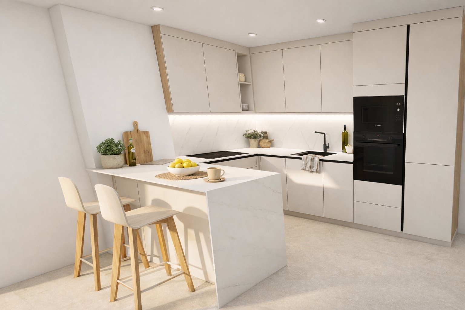 Exclusive apartments, 100 m from the beach and with sea views, Torre de Benagalbón