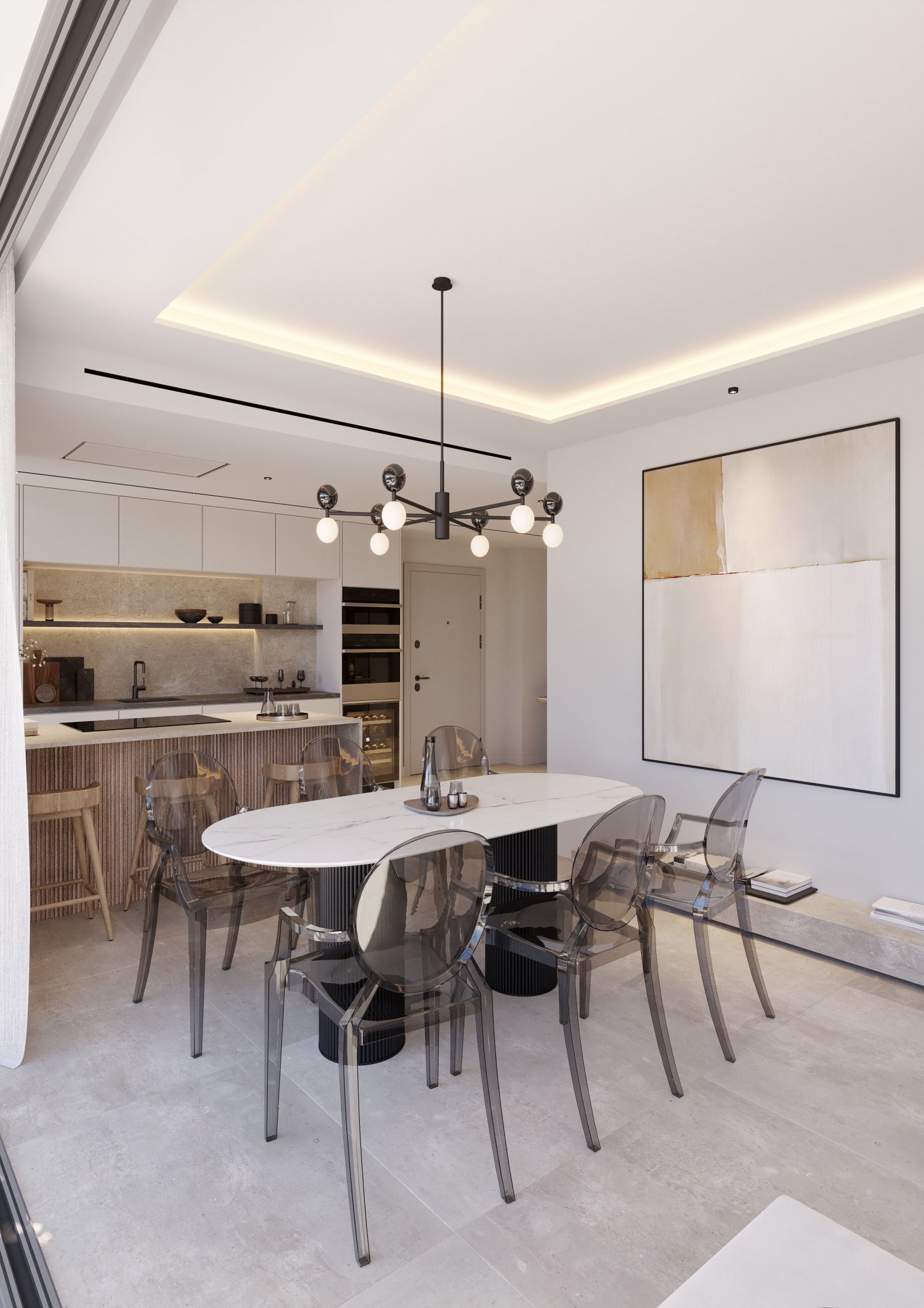 Modern apartments by the sea, Estepona