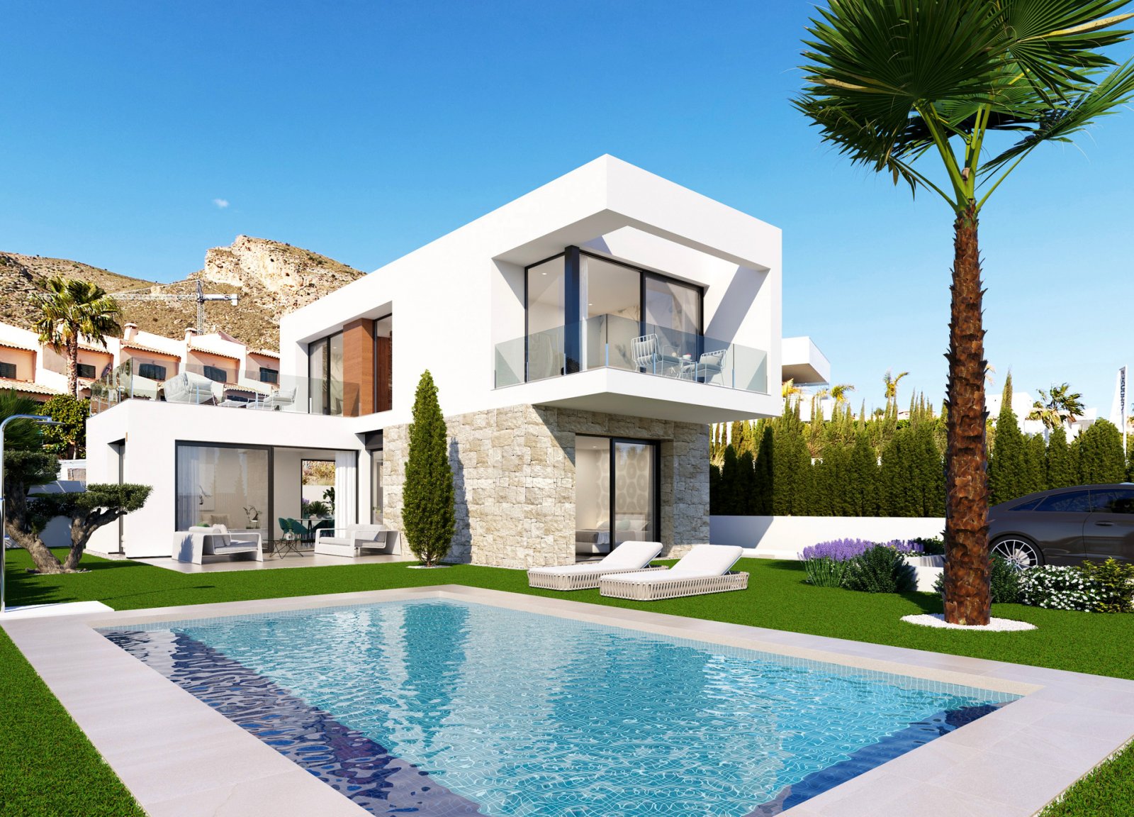 Luxury villa, close to the sea, Finestrat