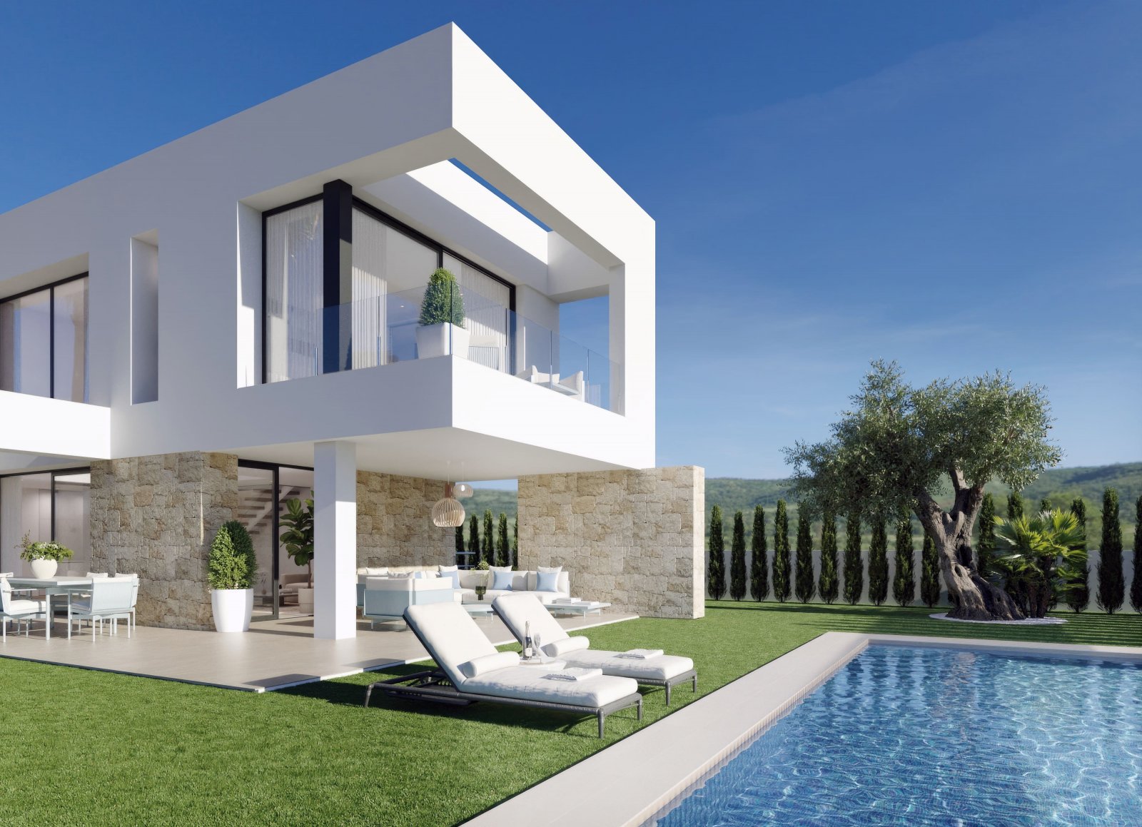 Luxury villa, close to the sea, Finestrat