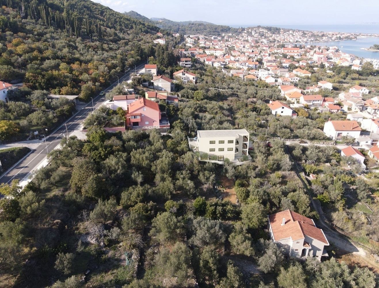 Modern ground floor apartment - by the beach, view of Zadar and Ošljak → Preko, Ugljan