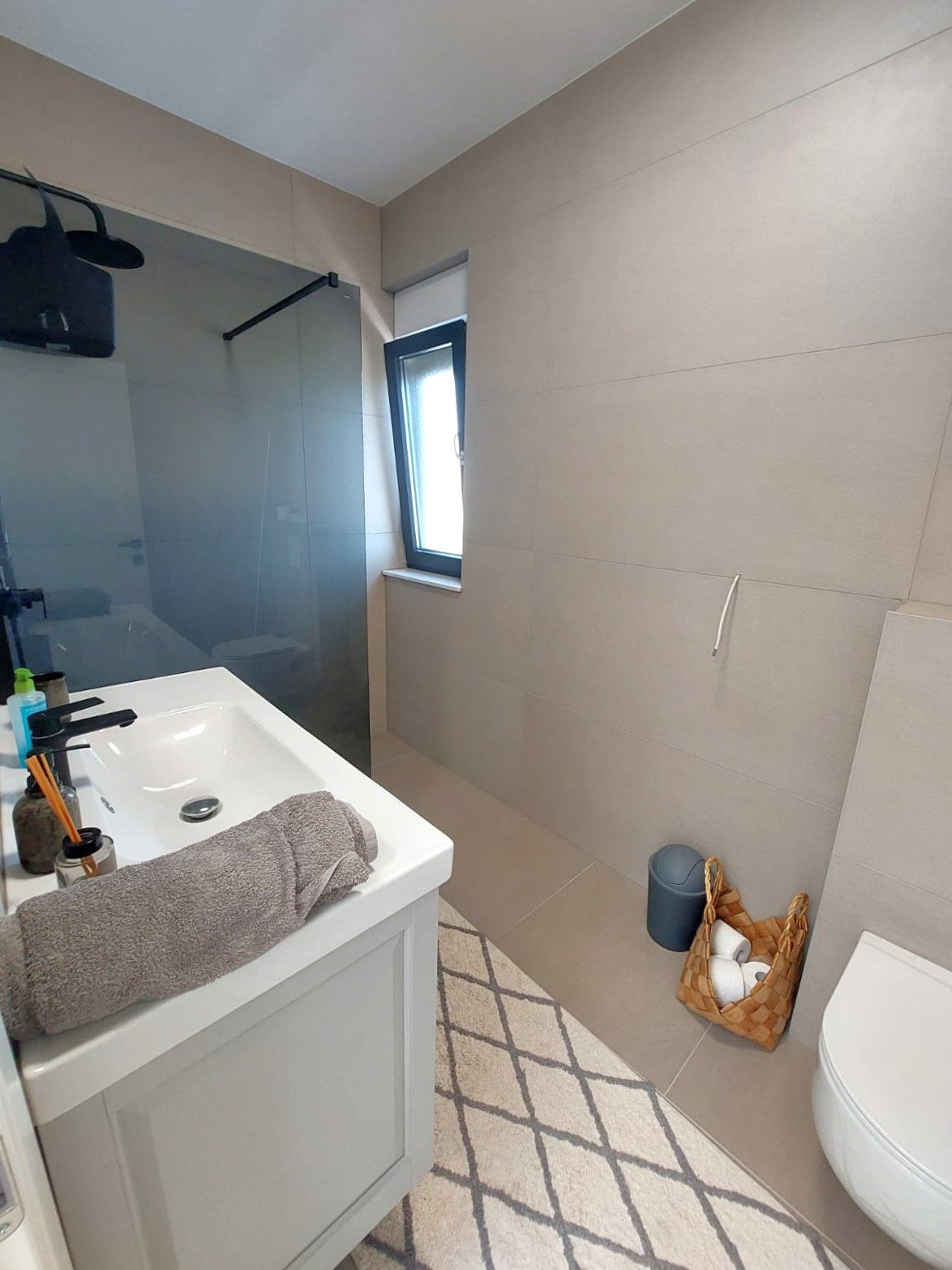 Luxury semi-detached house with swimming pool and panoramic sea view Vodice