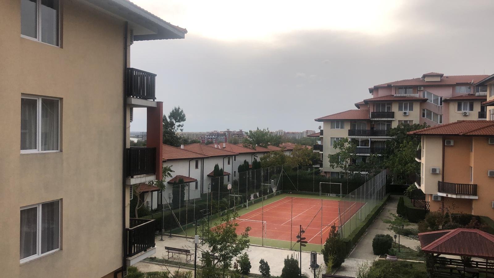 2-room apartment with pool view for long-term rent in Aheloy, Bulgaria