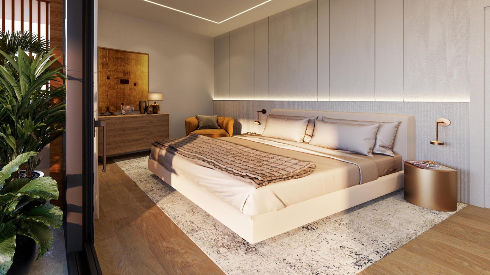 Investment two-bedroom apartment in Limassol - the business center of Cyprus