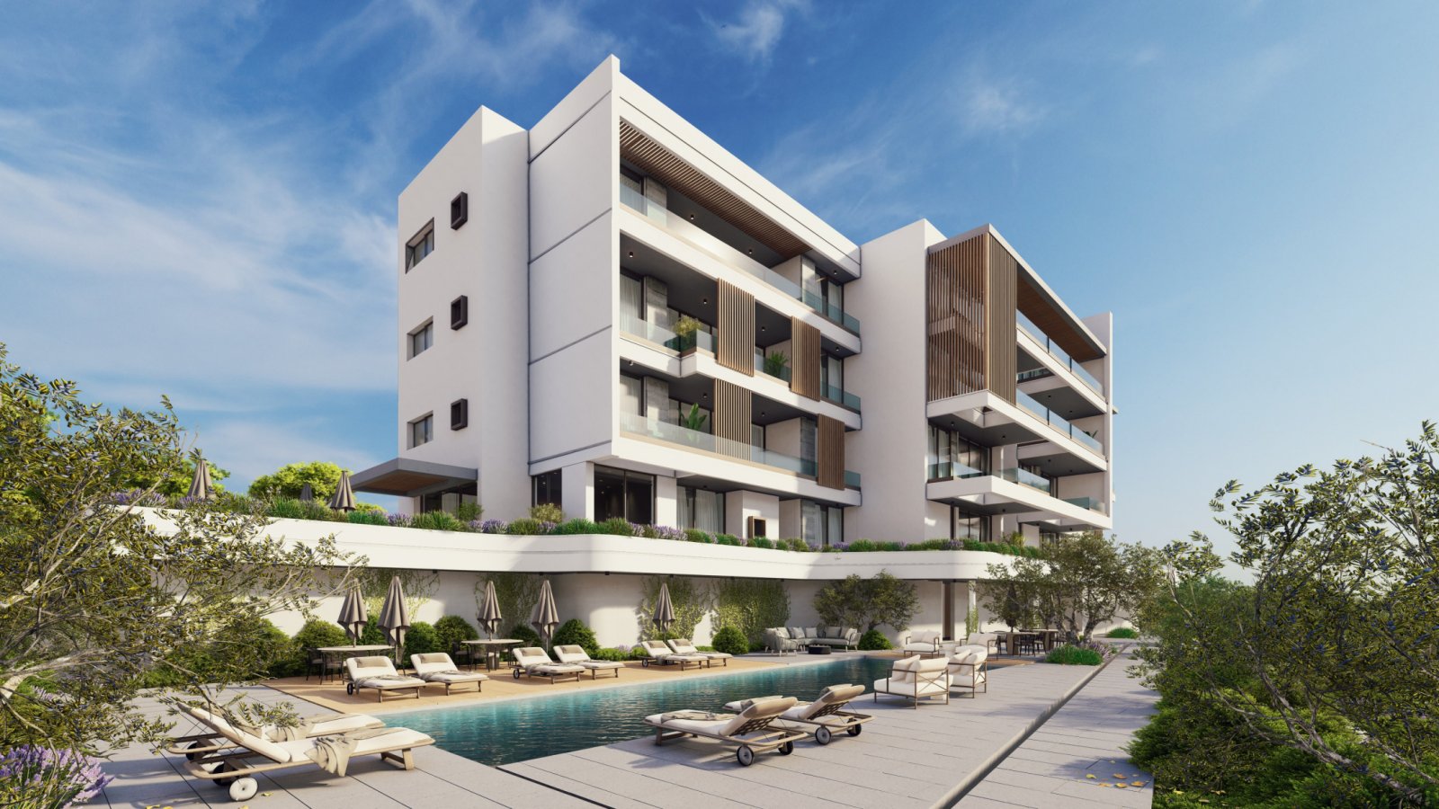 Pafos: Energieeffiziente 3-Zimmer-Wohnung mit hochwertiger Ausstattung, zwei Badezimmer 