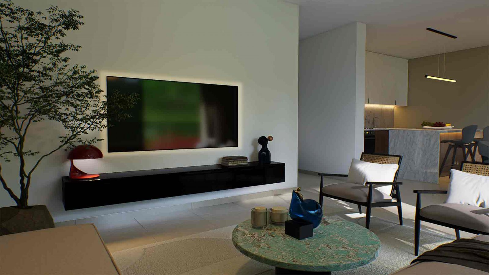Spacious 2+1 apartment in a quiet part of Paphos - modern comfort, privacy and excellent layout