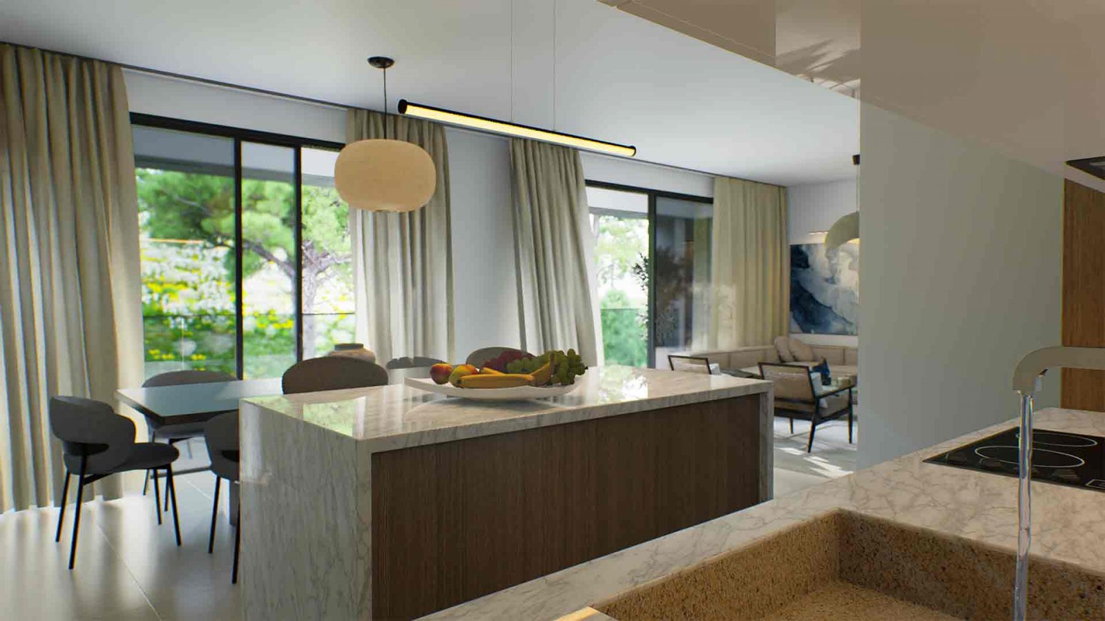 Elegant 1+1 apartment in a quiet part of Polis with modern comfort