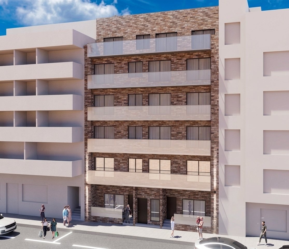 Torrevieja, Alicante: Modern apartment by the sea, swimming pool, Torrevieja 
