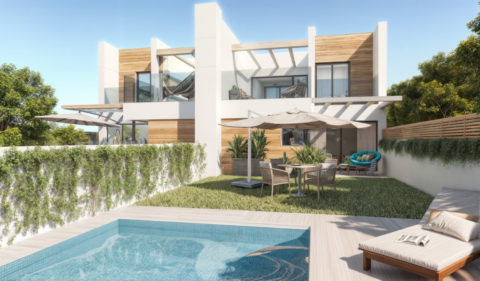 Moderne Stadthäuser am Meer, Alfaz del Pi