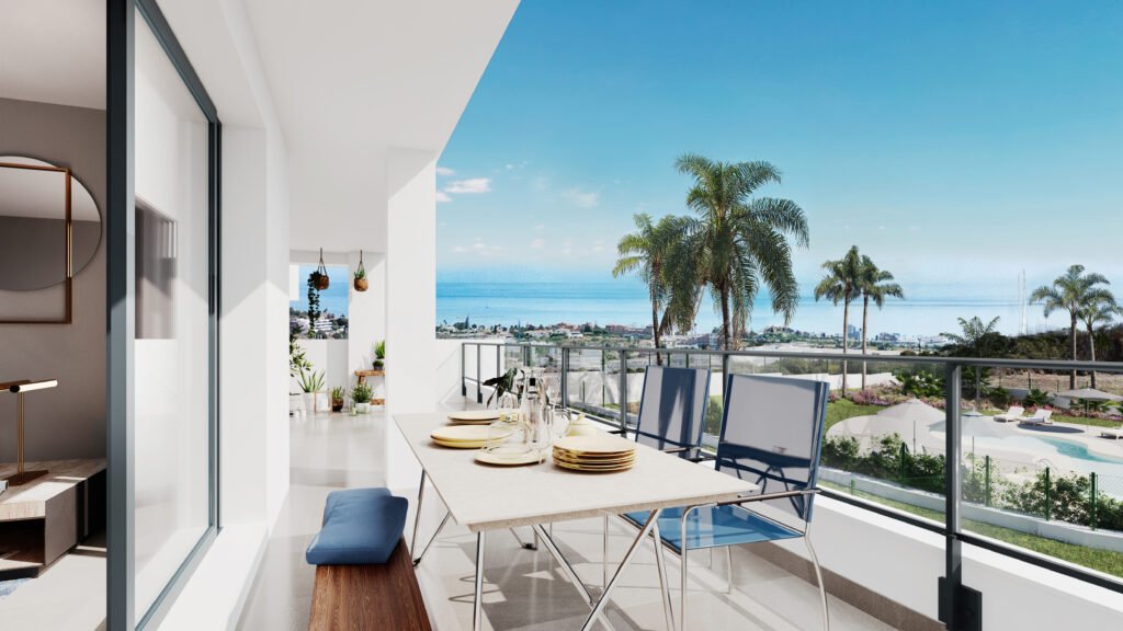 Exclusive apartment with sea views, La Gaspara, Estepona