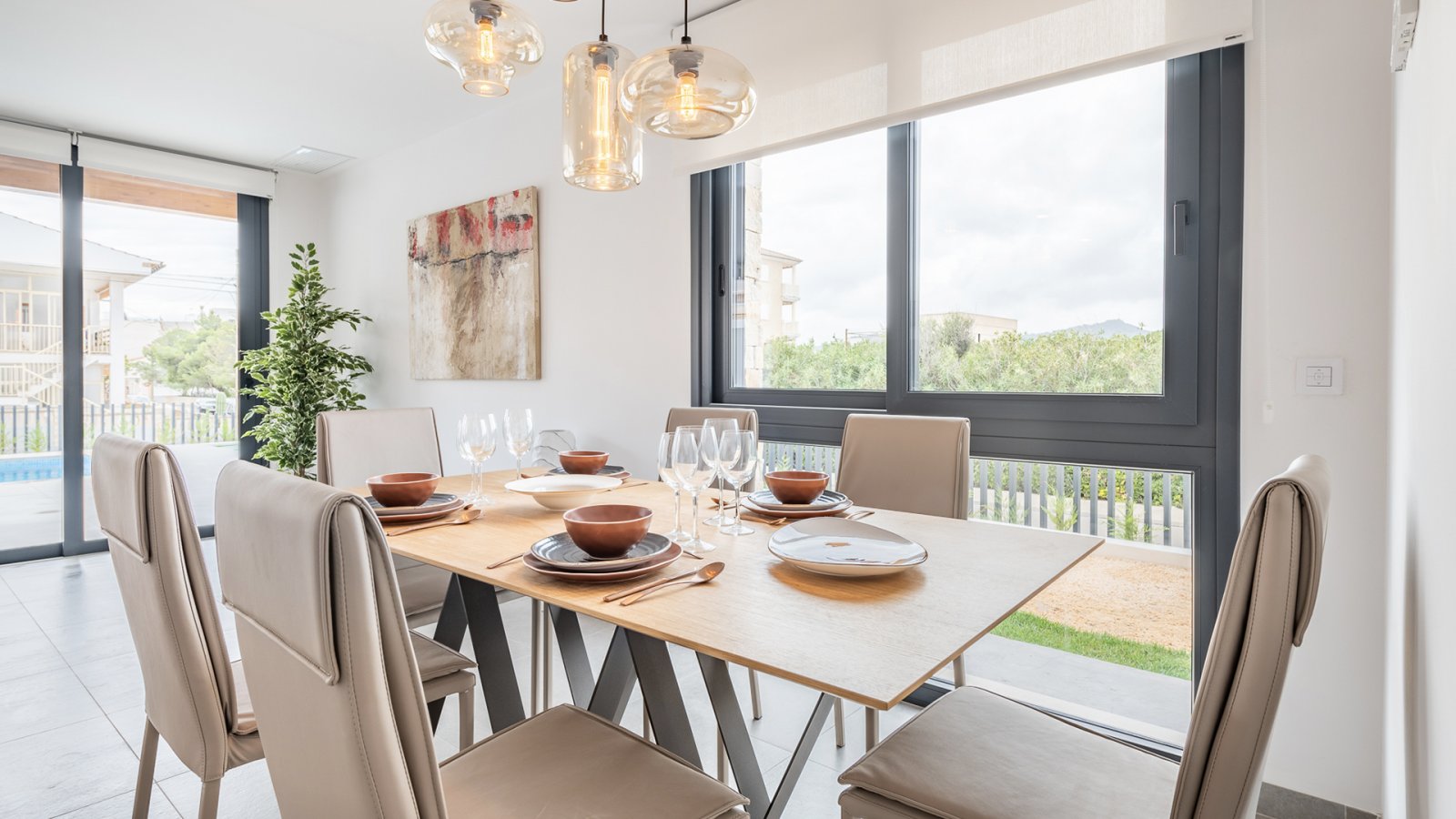 Luxury homes by the marina, Cala Ratjada, Mallorca