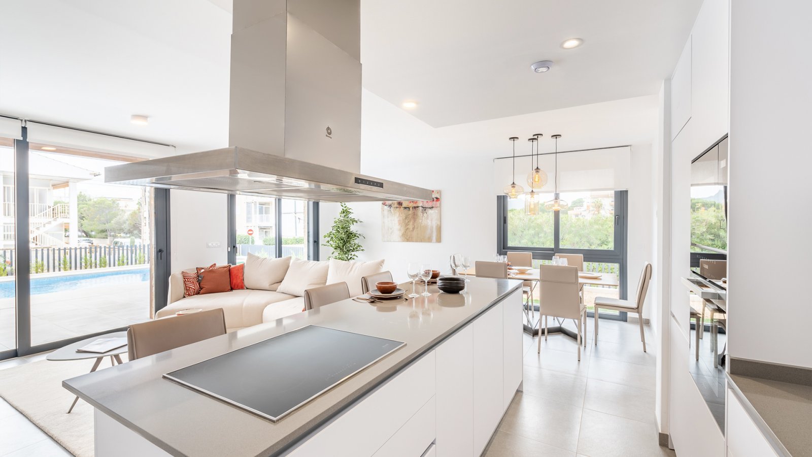 Luxury homes by the marina, Cala Ratjada, Mallorca