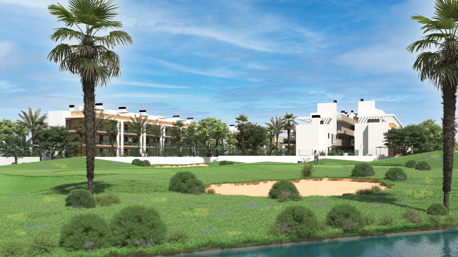 Elegante Apartments am Golfplatz, 1 km vom Meer entfernt, Los Alcázares