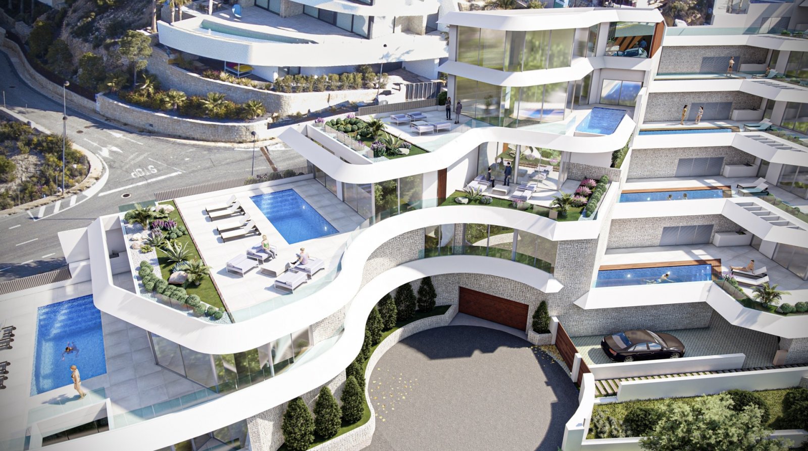 Exclusive apartment by the sea, Pueblo Mascarat, Altea