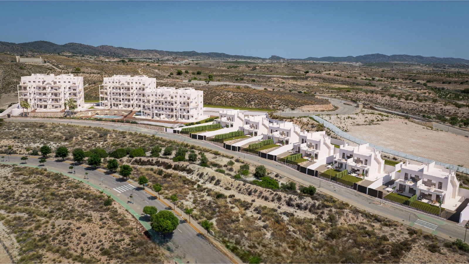 Elegant house with terrace near the airport, Corvera