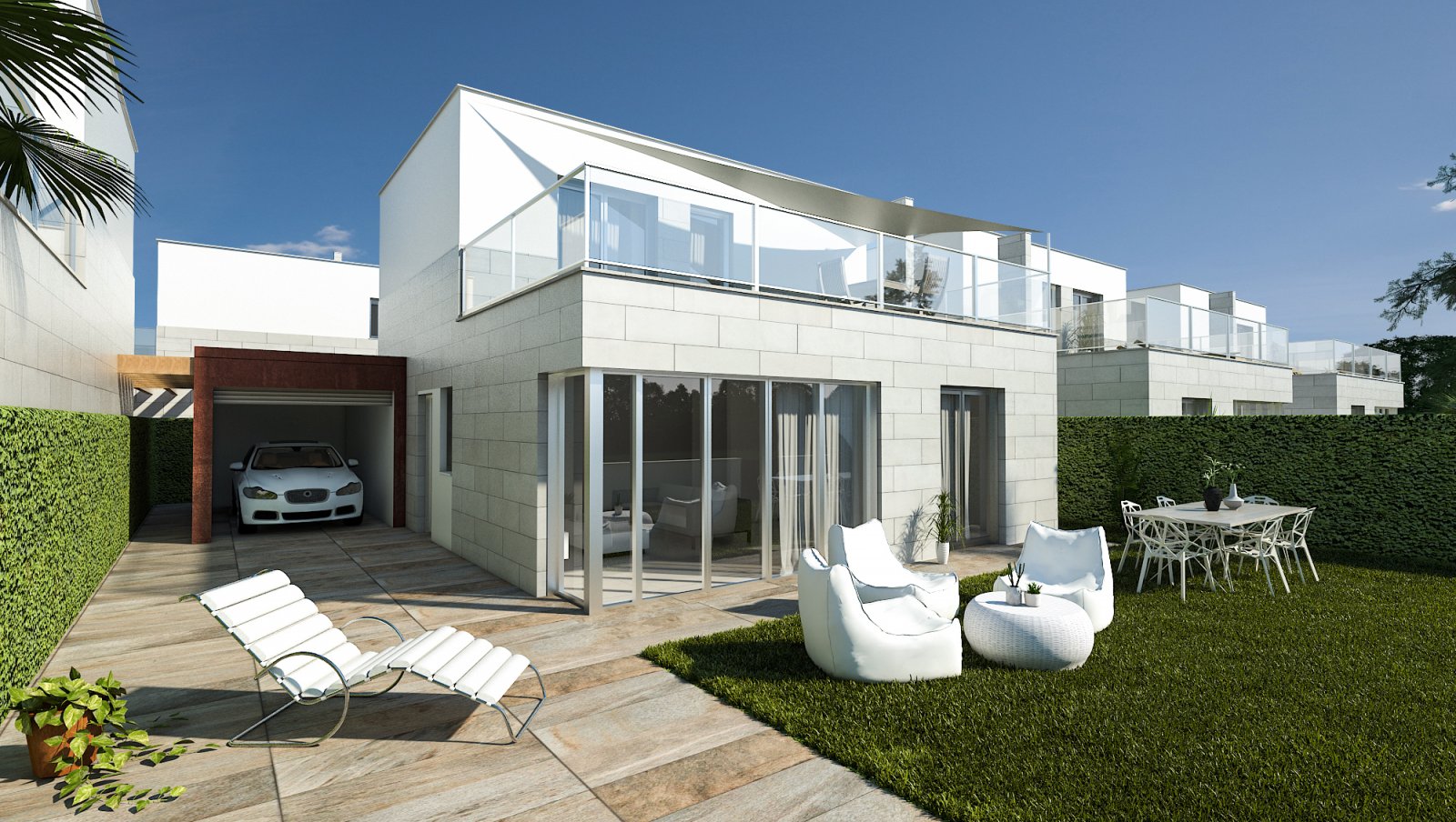 Modern house by the sea and golf, Los Alcázares