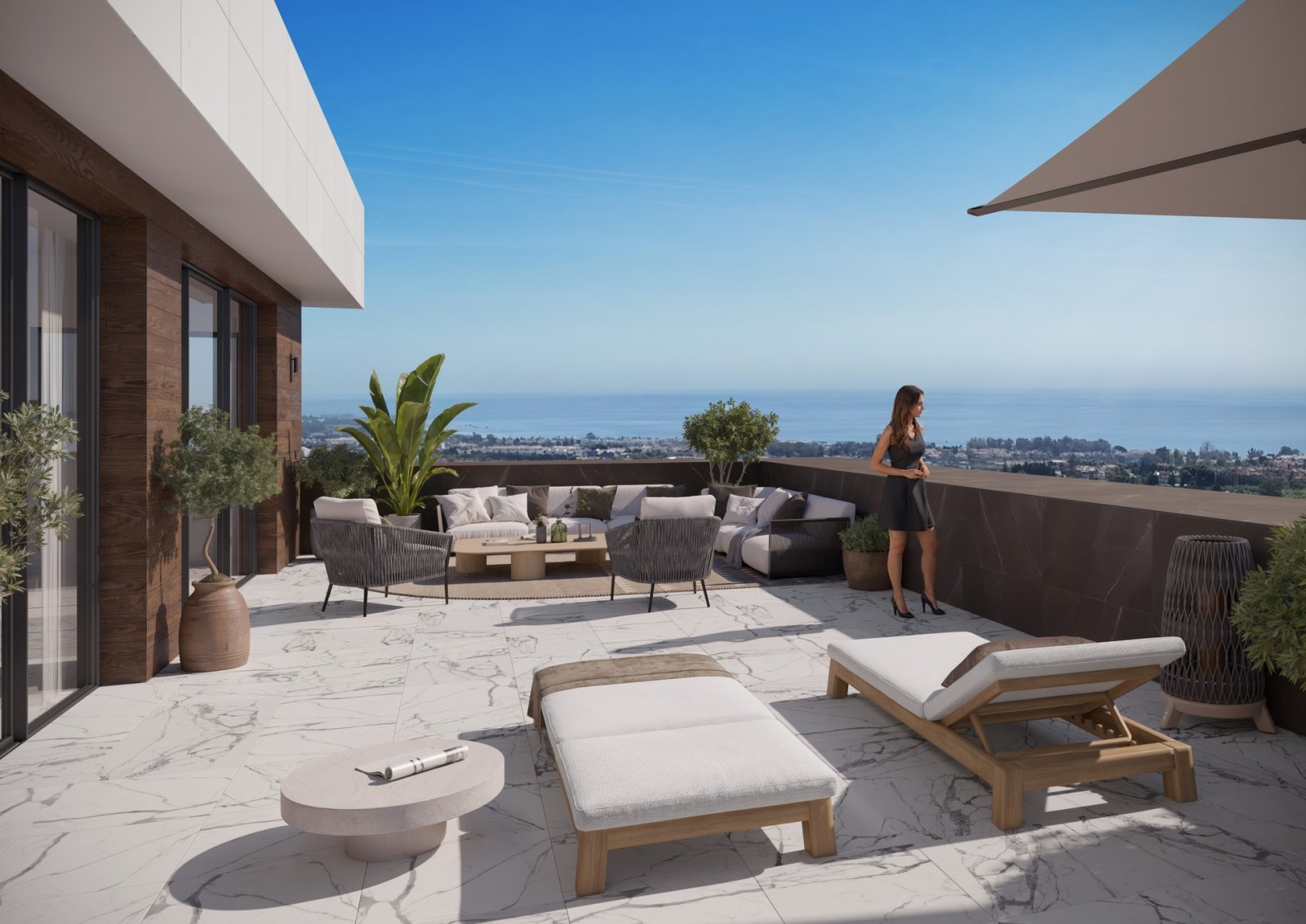 Elegante Apartments am Meer, Estepona
