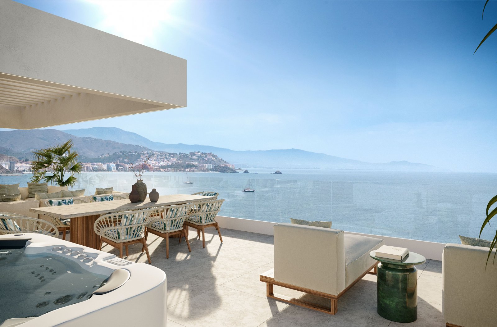 Exklusive Villa mit Meerblick, Almuñécar