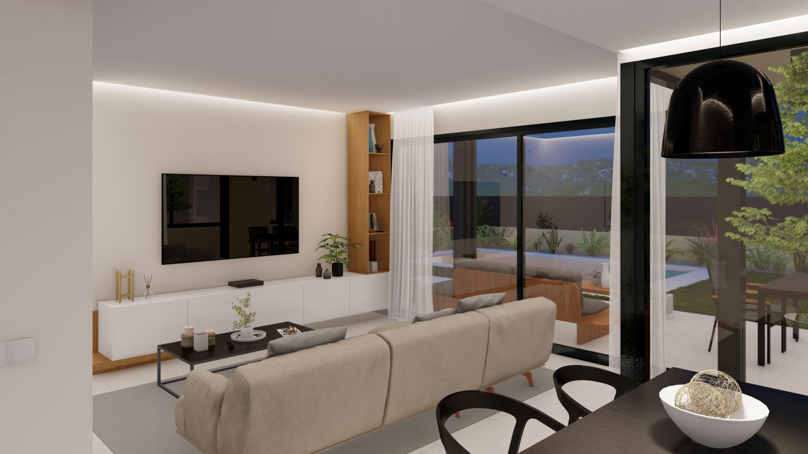 Exclusive houses with pool near golf, Murcia