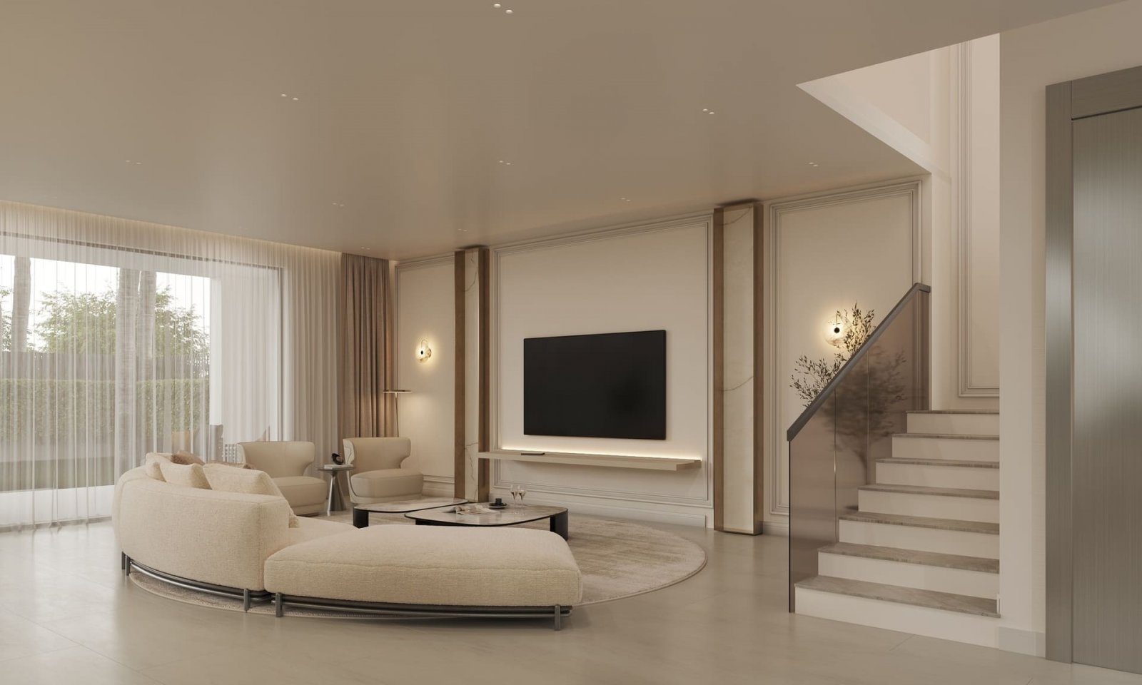 Luxusvilla mit Pool am Meer, Marbella