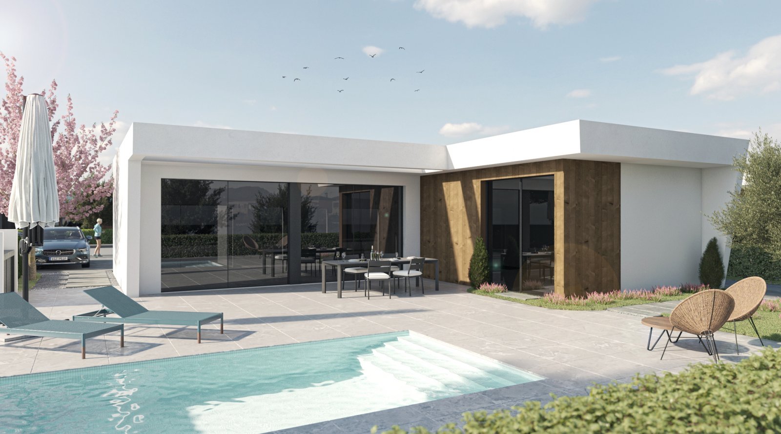 Luxury house with pool near the airport, Murcia