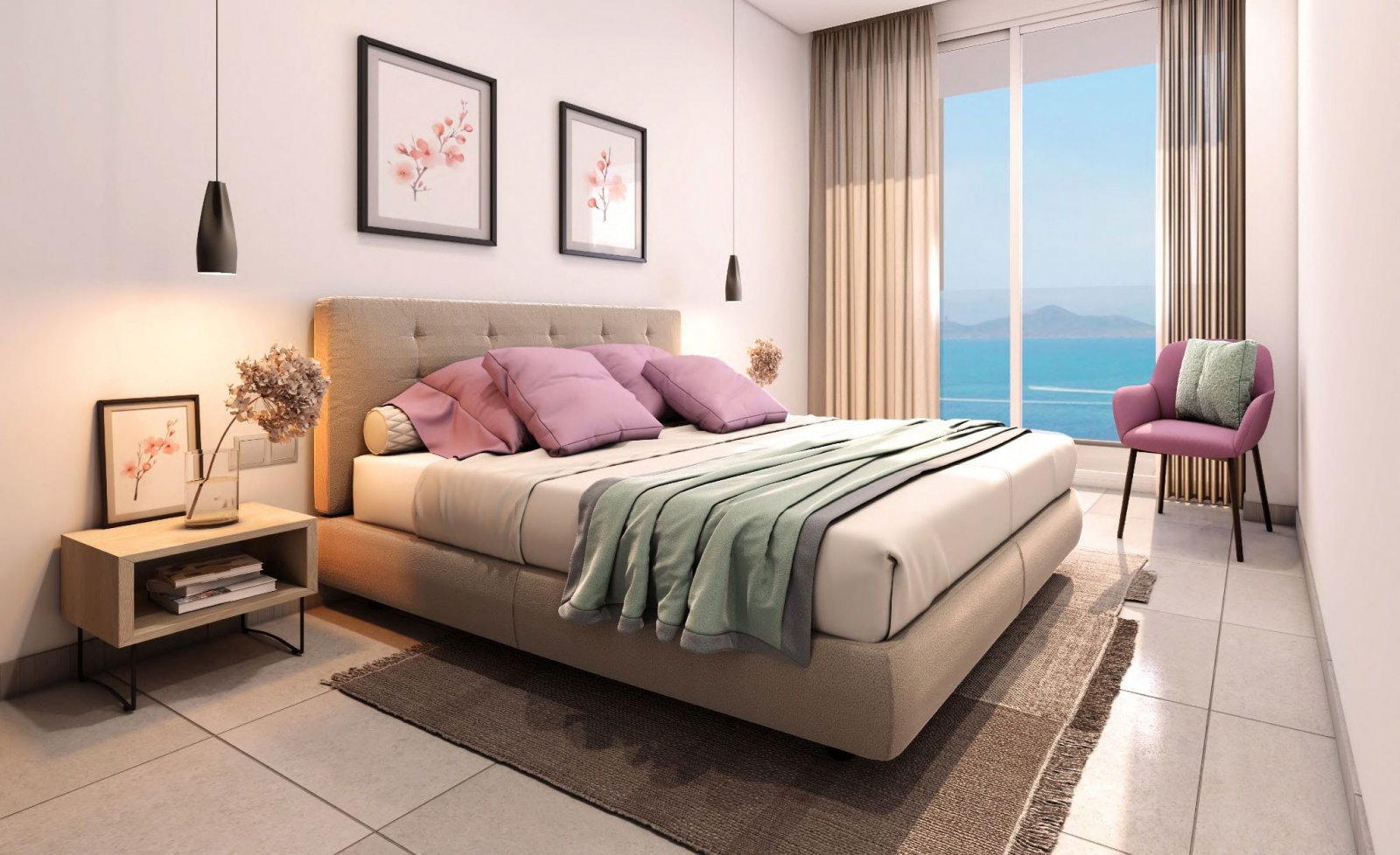 Modern apartment by the sea, La Manga del Mar Menor, Spain