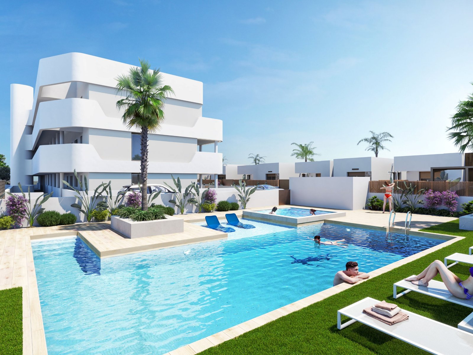 Luxury apartment by the sea and golf, Los Alcázares