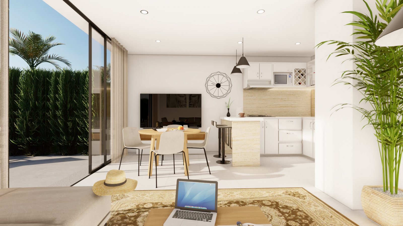 Modern house by the sea, private pool, Murcia