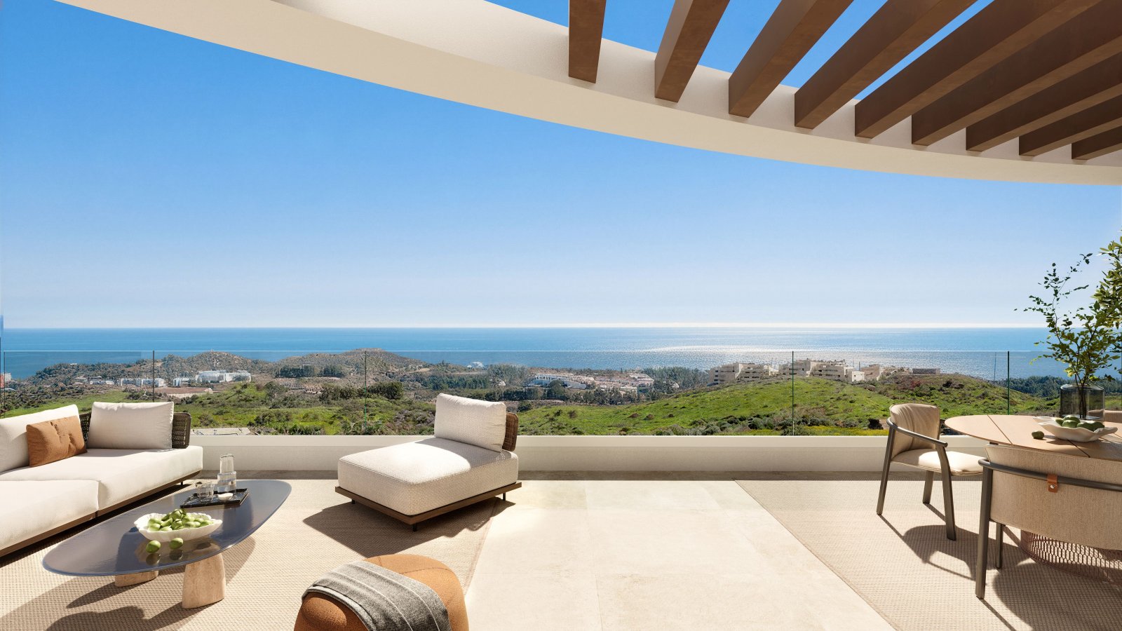Luxury apartments with sea views, Las Lagunas de Mijas