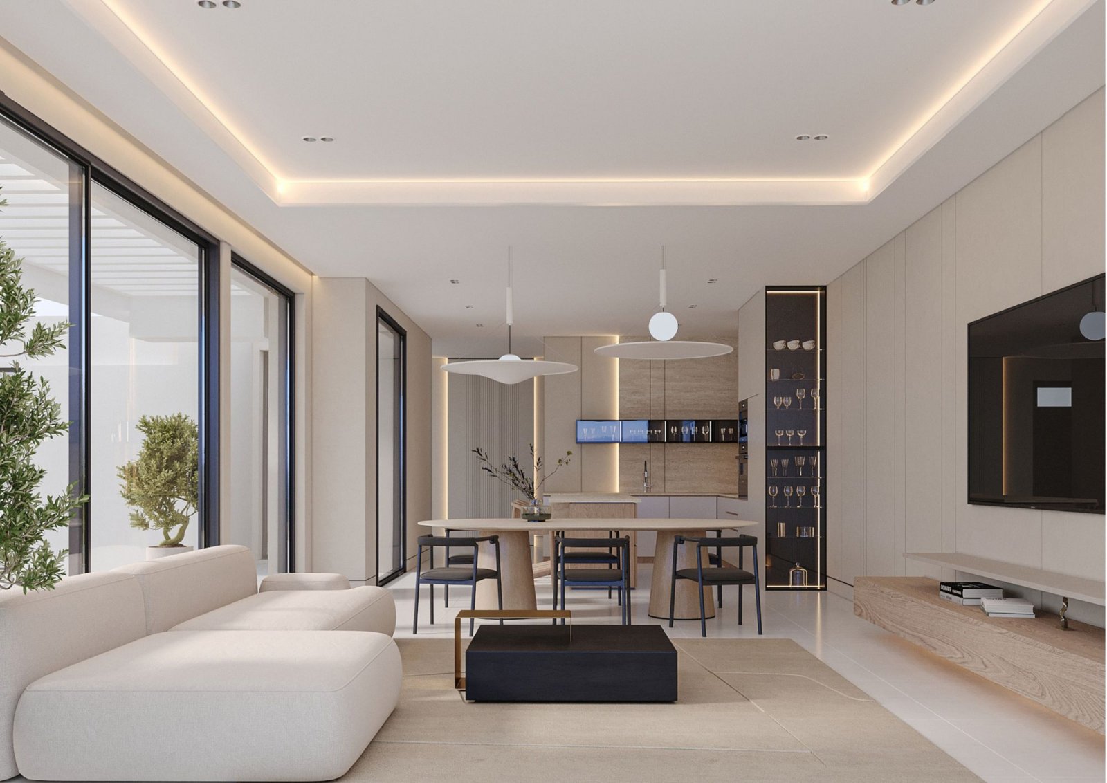 Exclusive villas with pool by the sea, Mijas