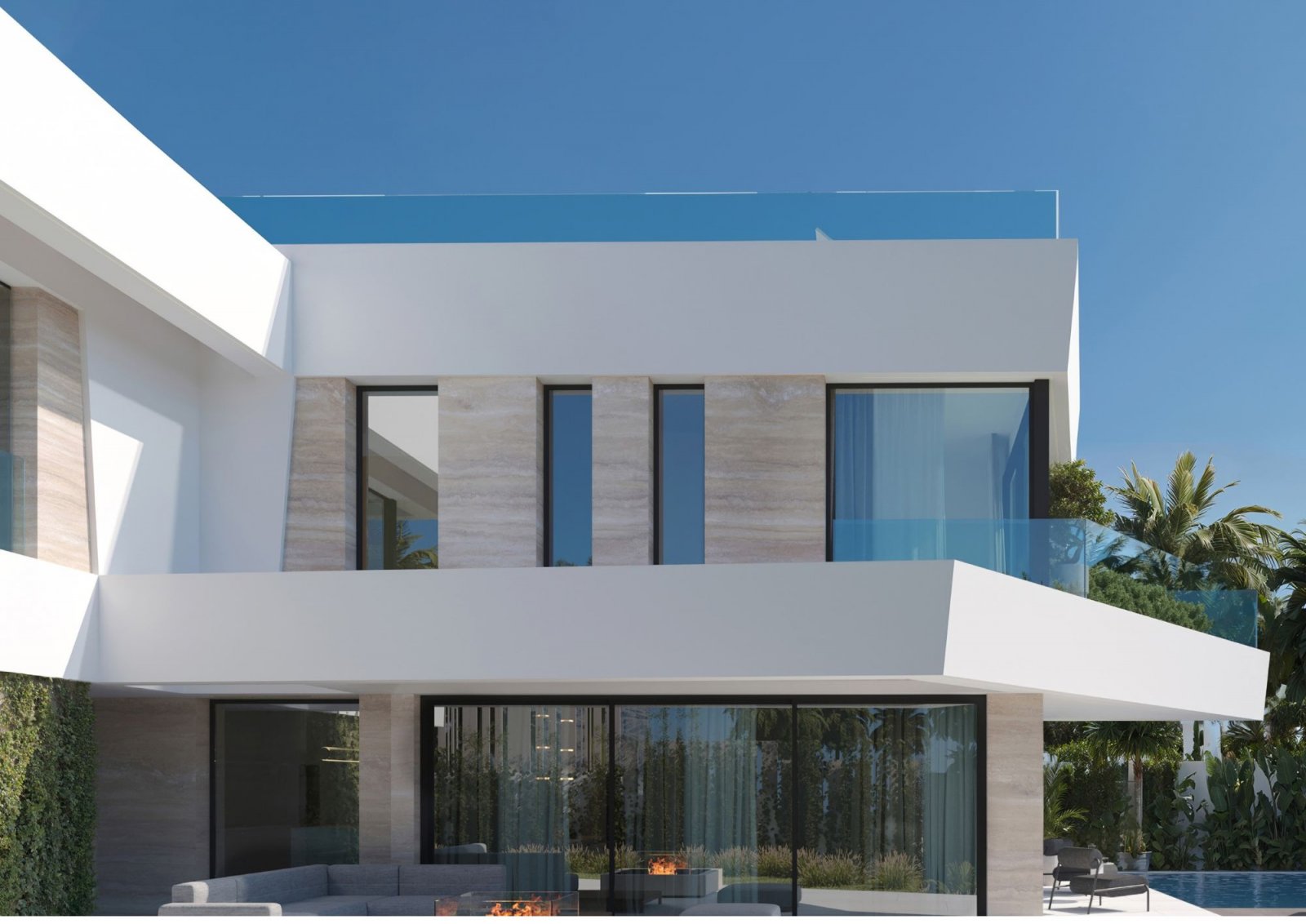 Exclusive villas with pool by the sea, Mijas