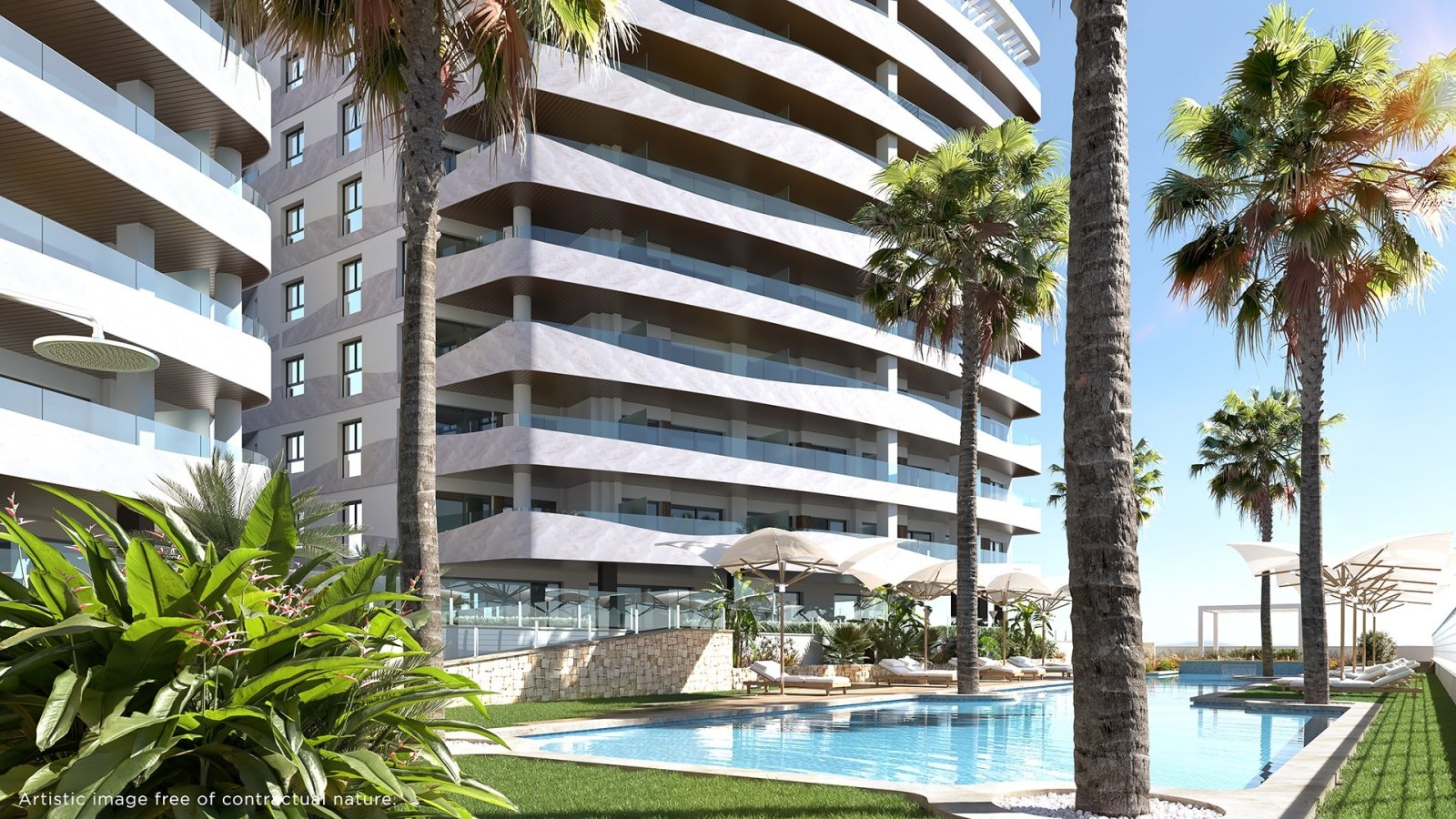 Elegant apartment with sea views, La Manga
