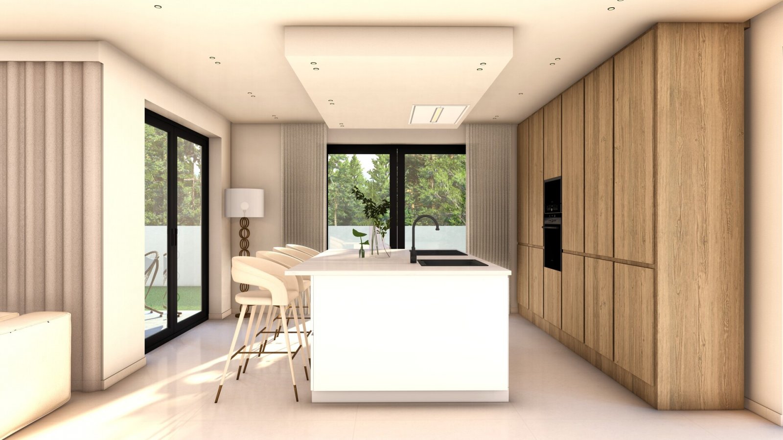 Exclusive villa with pool, sea view, Finestrat