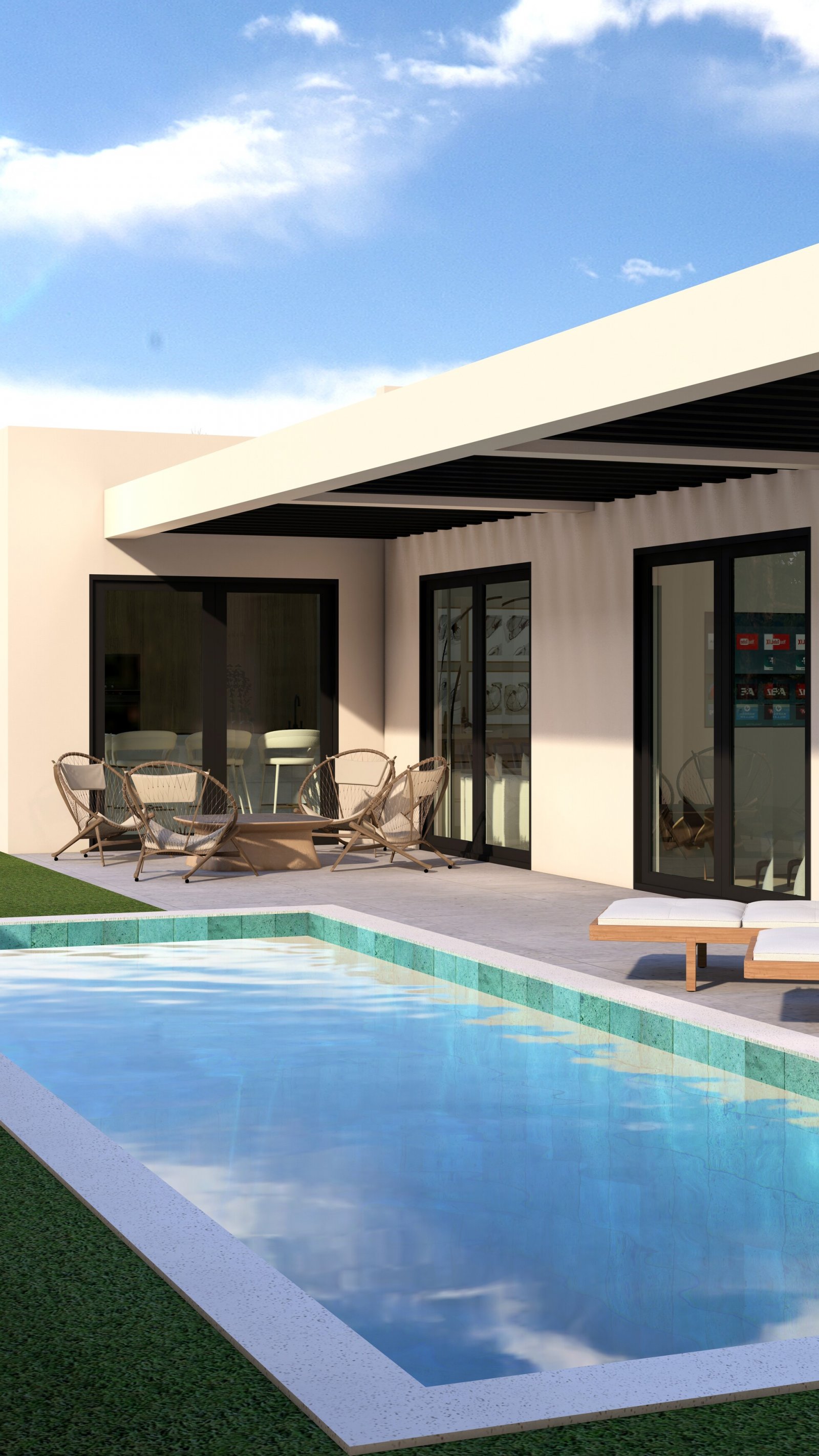 Exclusive villa with pool, sea view, Finestrat